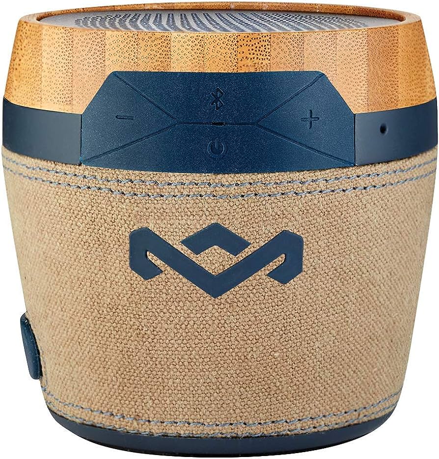 House of Marley Chant Mini - Altavoz - para uso portátil - inalámbrico - Bluetooth - marino - EM-JA007-NV