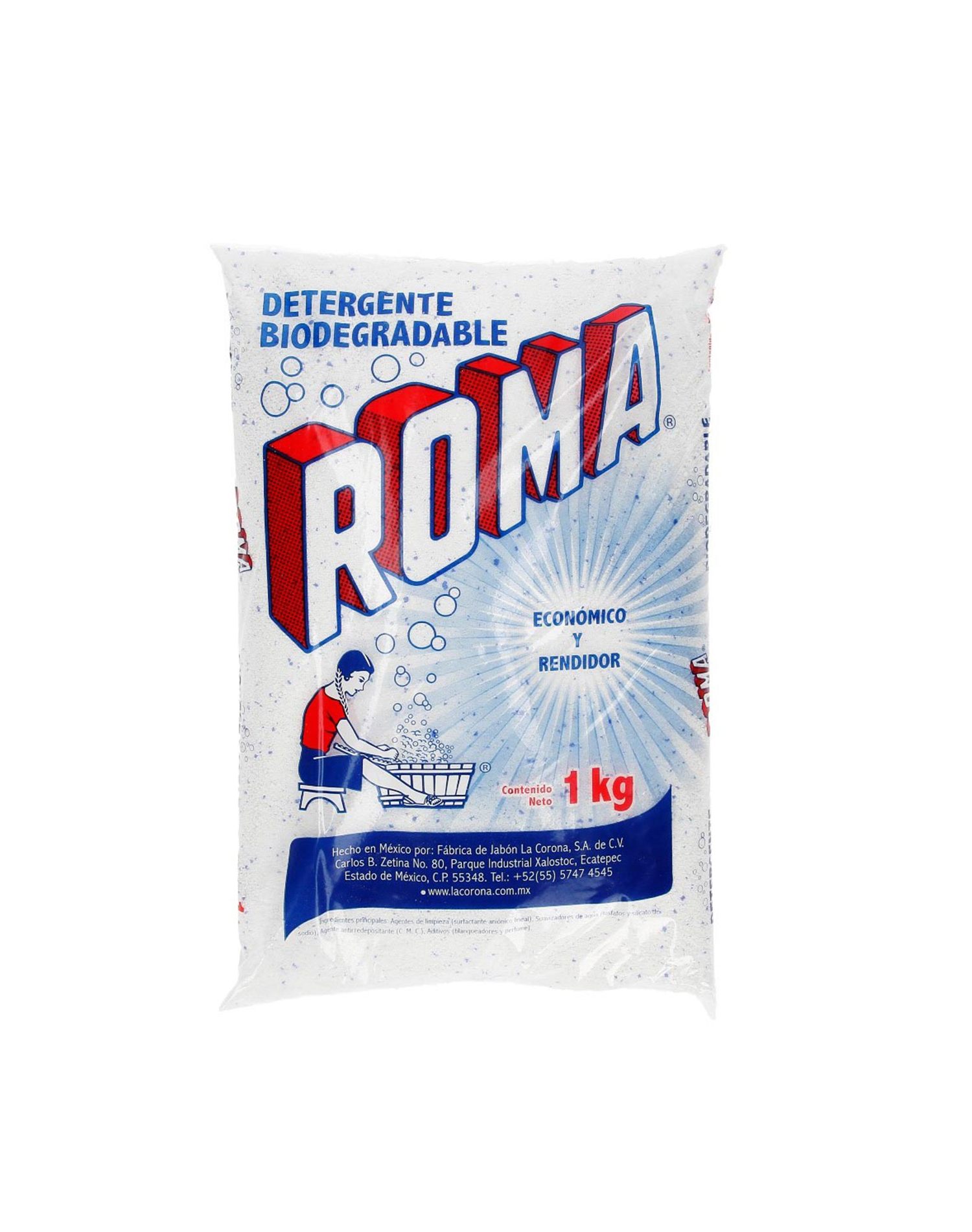 DETERGENTE ROMA 1 KG MATLIMPDETERGENTE - MATLIMPDETERGENTE