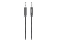 Belkin MIXIT Aux Cable - Cable de audio - micrófono estéreo 35 mm M a micrófono estéreo 35 mm M - 122 m - negro - AV10164BT04-BLK