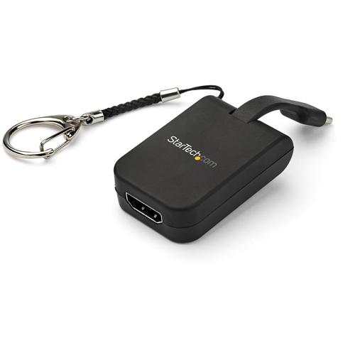 ADAPTADOR USB-C A HDMI PORT?TIL - 4K 30HZ - CON LLAVERO UPC 0065030884464 - CDP2HDFC