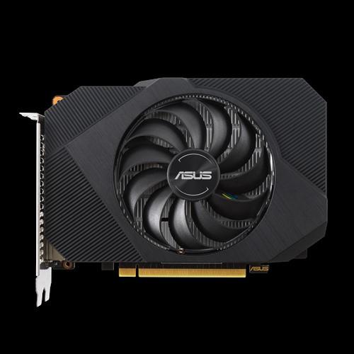 ASUS PH-GTX1650-O4GD6 - OC Edition - tarjeta gráfica - GF GTX 1650 - 4 GB GDDR6 - PCIe 30 x16 - DVI HDMI DisplayPort - ASUS