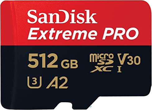Memoria Sandisk Micro Sd Extreme Pro 512Gb  Sdsqxcz 512G Gn6Ma  - SDSQXCZ-512G-GN6MA