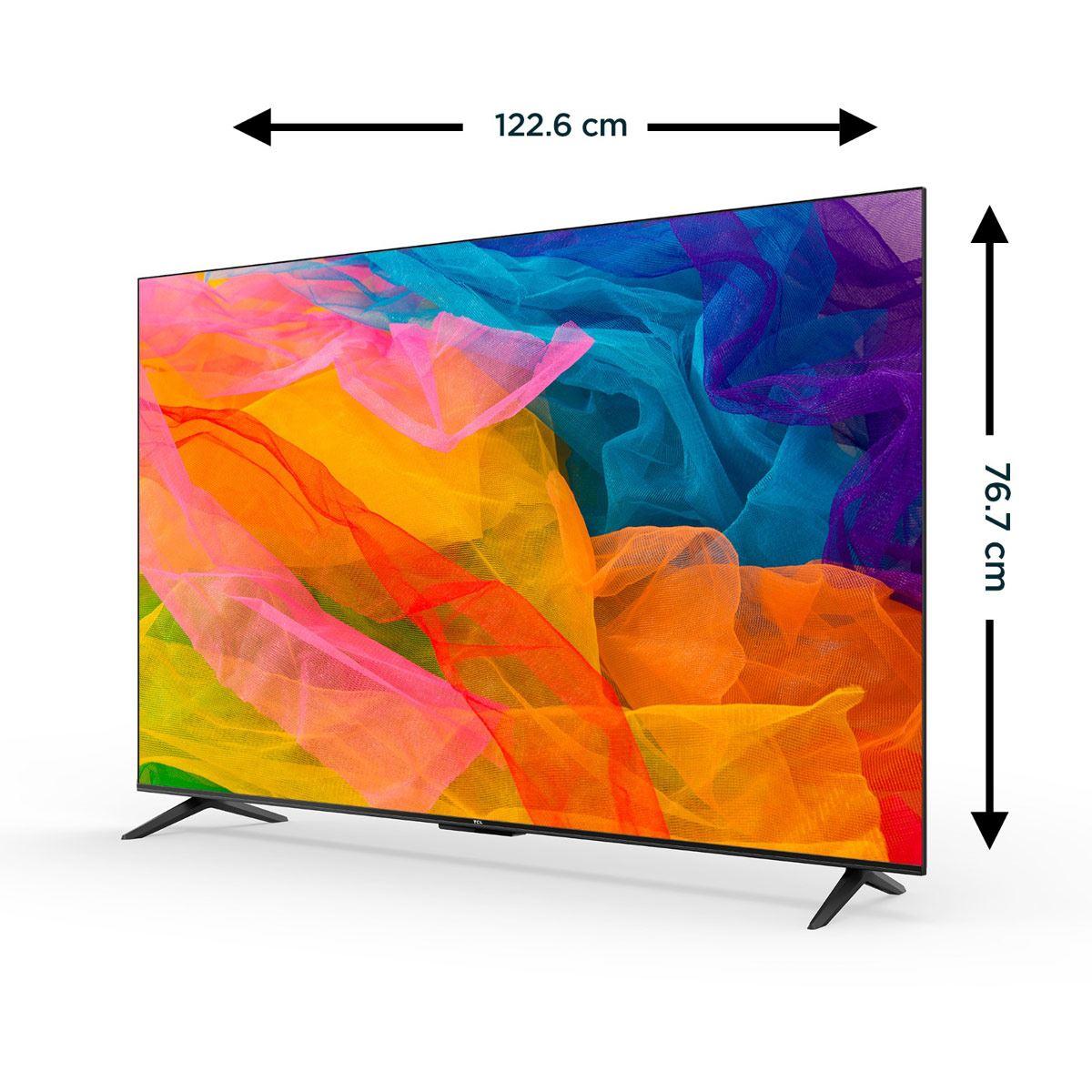 LED UHD 4K TCL 58" SMART TV | Roku Tv | Sonido Tridimensional Digital | DiseÃ±o Slim sin bordes| Doble Banda WiFi | Compatible co - 58S453