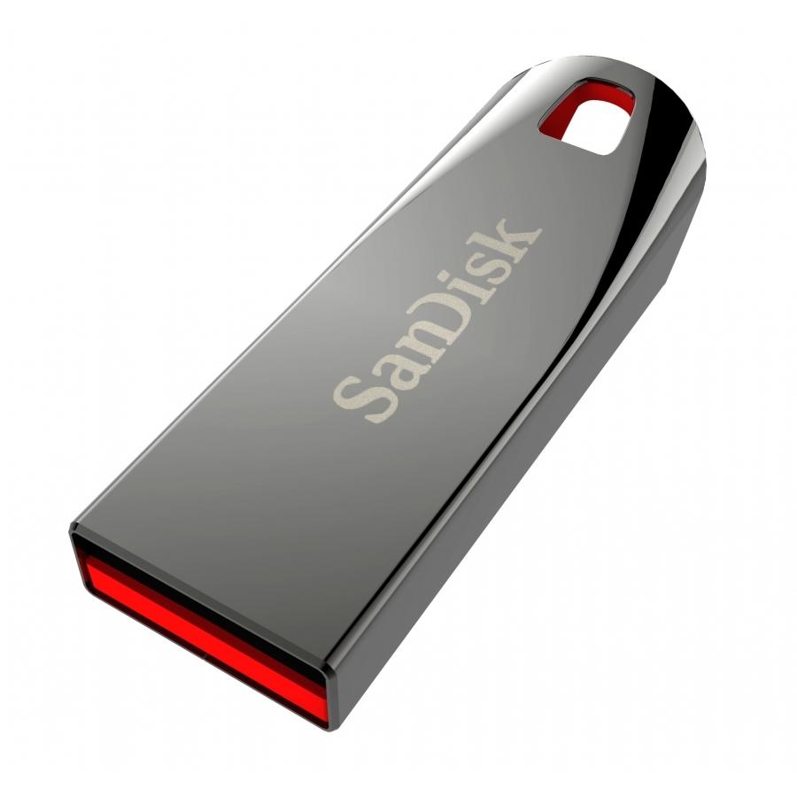 MEMORIA SANDISK 64GB USB 2.0 CRUZER FORCE Z71 CUERPO DE METAL - SANDISK