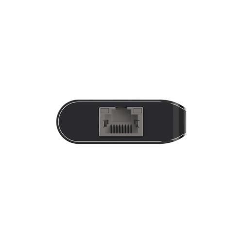 Belkin CONNECT USB-C 6-in-1 Multiport Adapter - Estación de conexión - USB-C - HDMI - 1GbE - BELKIN