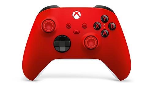 XBOX WIRELESS CONTROLLER ROJO  CAJA MALTRATADA - MICROSOFT