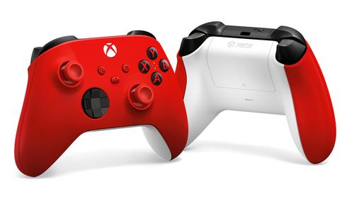 XBOX WIRELESS CONTROLLER ROJO  CAJA MALTRATADA - MICROSOFT