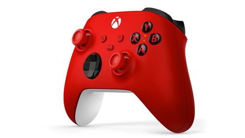 XBOX WIRELESS CONTROLLER ROJO  CAJA MALTRATADA - MICROSOFT