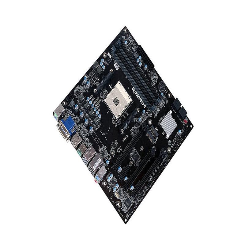 ECS B450AM4-M - Placa base - micro ATX - Socket AM4 - AMD B450 Chipset - USB 32 Gen 1 USB 32 Gen 2 - Gigabit LAN - Tarjeta gráfica CPU necesaria - HD Audio 6-canales - ECS