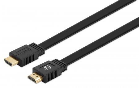 Cable Manhattan HDMI 2.0 plano m-m  1.0m Cable Hdmi 2.0 Plano M-M  1.0M                                                                                                                                                                                                                                  .                                        - 355605