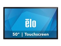 Elo 5053L - Commercial Grade - monitor LED - 50 - marco abierto - pantalla táctil - 3840 x 2160 4K 60 Hz - 500 cd/m² - 40001 - 95 ms - 2xHDMI DisplayPort USB-C - altavoces - negro - ELO