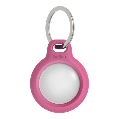 Belkin - Soporte de seguridad para etiqueta Bluetooth antipérdida - rosa - para Apple AirTag - BELKIN