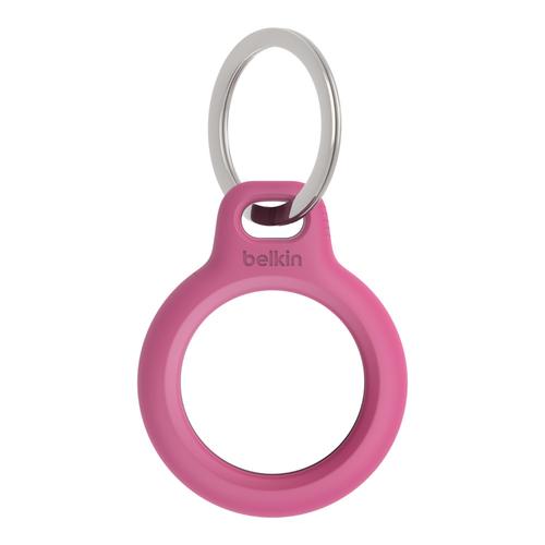 Belkin - Soporte de seguridad para etiqueta Bluetooth antipérdida - rosa - para Apple AirTag - BELKIN