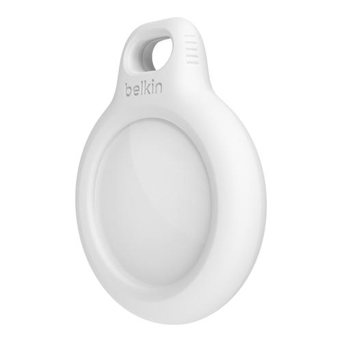 Belkin - Soporte de seguridad con tira para etiqueta Bluetooth antipérdida - blanco - para Apple AirTag - BELKIN