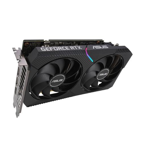 VGA ASUS GEFORCE DUAL RTX3060 V2 12GB GDDR6 PXIE40 2 VENTILADORES AXIAL TECH DUAL RTX3060 12G V2 - ASUS