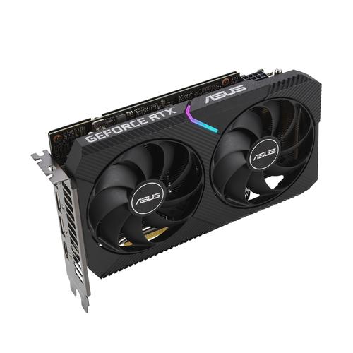 VGA ASUS GEFORCE DUAL RTX3060 V2 12GB GDDR6 PXIE40 2 VENTILADORES AXIAL TECH DUAL RTX3060 12G V2 - ASUS