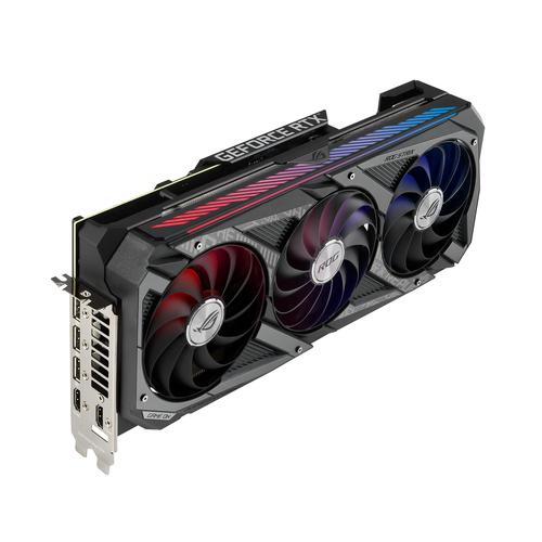 ASUS ROG-STRIX-RTX3070TI-O8G-GAMING - OC Edition - tarjeta gráfica - GF RTX 3070 Ti - 8 GB GDDR6X - PCIe 40 - 2 x HDMI 3 x DisplayPort - ASUS