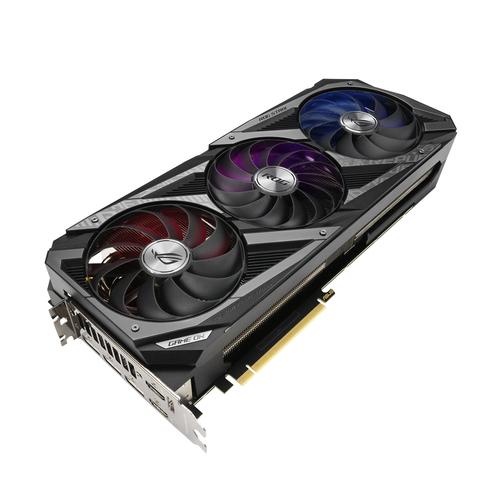 ASUS ROG-STRIX-RTX3070TI-O8G-GAMING - OC Edition - tarjeta gráfica - GF RTX 3070 Ti - 8 GB GDDR6X - PCIe 40 - 2 x HDMI 3 x DisplayPort - ASUS