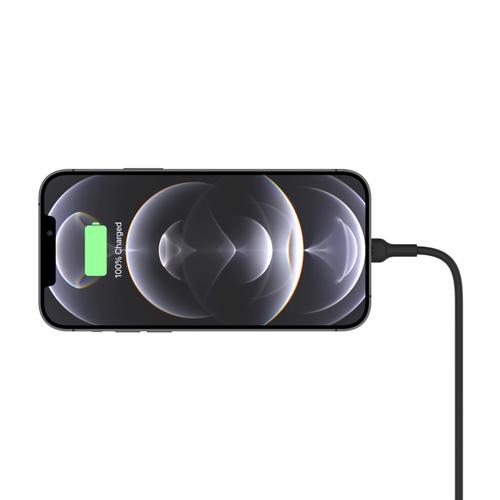 Belkin - Soporte de carga inalámbrico para el coche - 10 vatios - negro - para Apple iPhone 12 12 mini 12 Pro 12 Pro Max - BELKIN