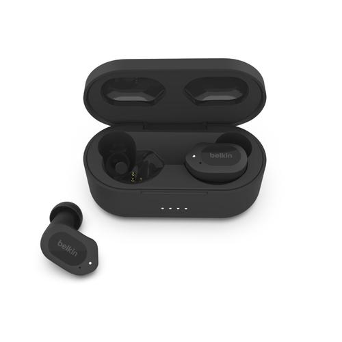 AUDIFONOS TRUE WIRELESS EARBUDS NEGROS AUC005BTBK - BELKIN