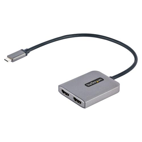 HUB MST USB C A 2X HDMI 4K divisor-usb-tipo-c-a-hdmi UPC  - MST14CD122HD