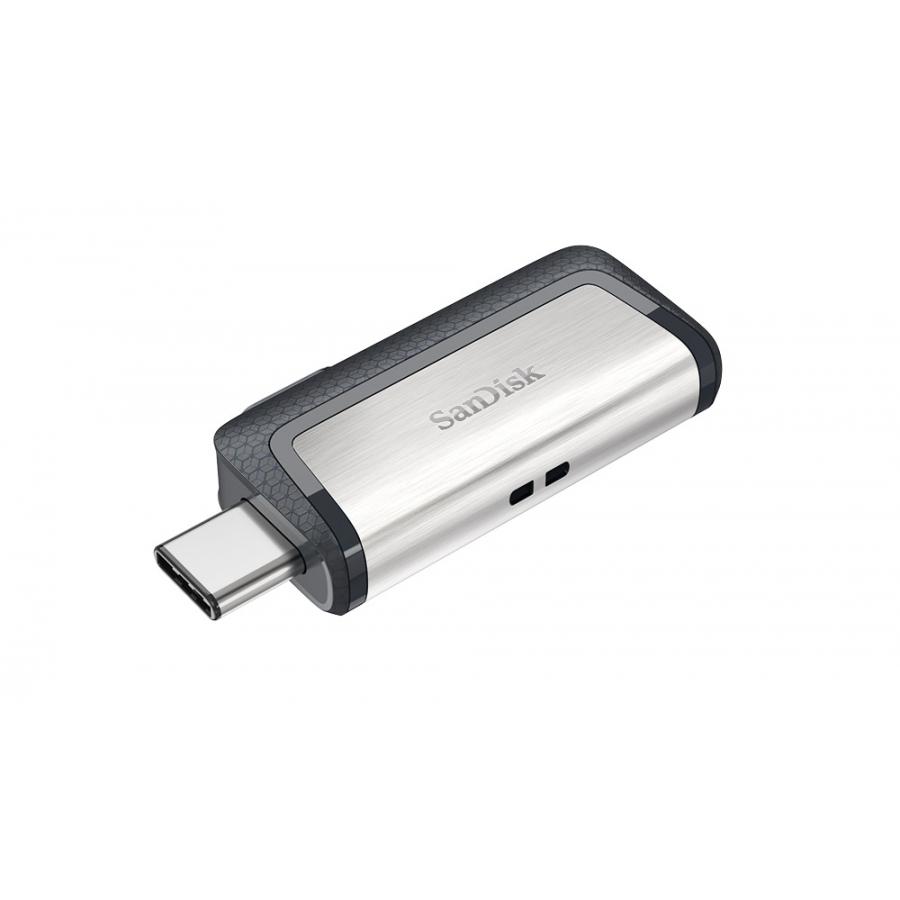 MEMORIA SANDISK 16GB DUAL ULTRA USB TIPO-C / USB 3.1 NEGRO /PLATA 130MB/S - SANDISK