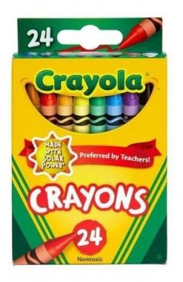 Crayon Crayola Standar C/24 52-3024 Binney & Smith 52-3024 52-3024 EAN 7501058201058UPC  - 52-3024