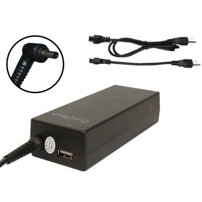 Cargador / Adaptador para Laptop OVALTECH OTAC-E65 de 33W 19V-1.75A (4.0*1.35) 19V/1.75AH + USB OTAC-E65 EAN UPC 812772007466 - OVALTECH