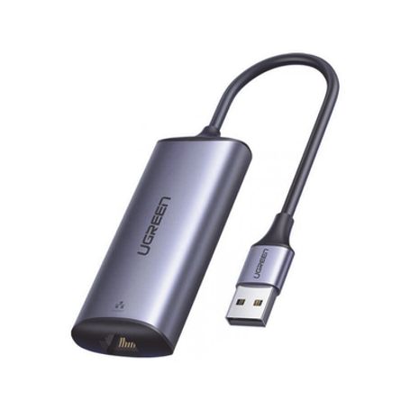 Adaptador de Red USB-A 3.0 a RJ45 /Admite 10/100/1000 Mbps / Caja de Aluminio / Longitud del cable 10 cm <br>  <strong>Código SAT:</strong> 26121666 - 50992