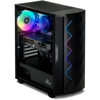 PC GAMER YEYIAN SHOGE 560XB/ABYSS/RYZ 5/16GB DDR4/RTX 4060/1TB/W11H T - YPA-SH560XB-46T1M