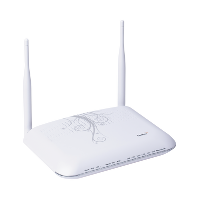 ONU GPON, WiFi 2.4 GHz, MIMO 2X2, 4 Puertos Gigabit Ethernet, conector SC/UPC <br>  <strong>Código SAT:</strong> 43222637 - Código: AN5506-04-FS | Compra en Guadalajara