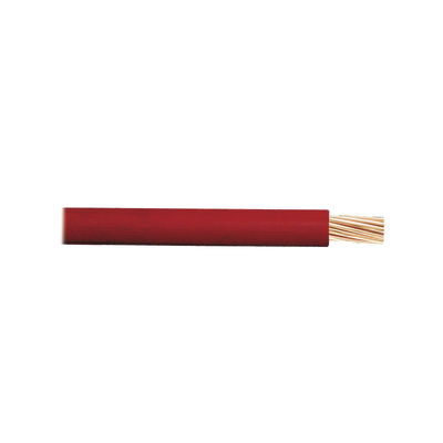Cable de Cobre con aislamiento termoplástico de policloruro de vinilo ( PVC ) calibre 14 de color rojo <br>  <strong>Código SAT:</strong> 26121606 <img src='https://ftp3.syscom.mx/usuarios/fotos/logotipos/viakon.png' width='20%'>  - AWG14R