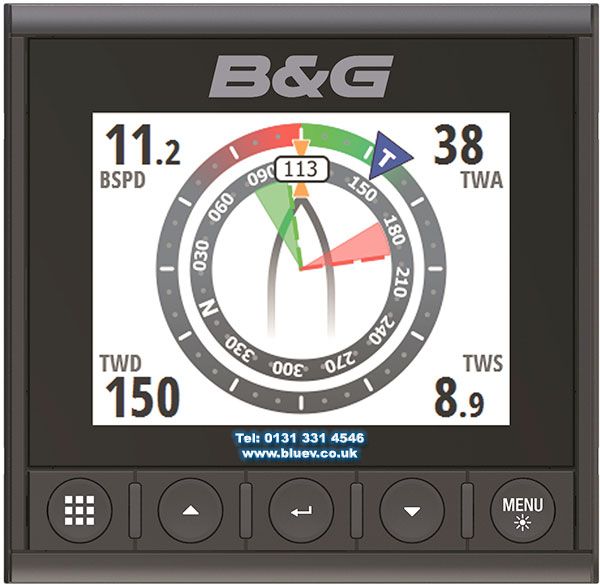 Instrumento de medición indica velocidad profundidad viento rumbo objetivos AIS datos GPS y mas 000-13294-001 - SIMRAD