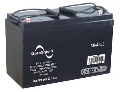 Batería DATASHIELD MI-4235 Batería DATASHIELD MI4235 100 Ah Sistemas solares y/o inversores cargadores solares 12 V Negro - MI-4235