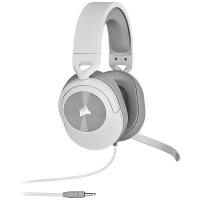 AUDIFONOS CORSAIR CA-9011261-NA HS55 STEREO BLANCO 35 MM C/MIC COMP PCPS4XBOX ONESWITCH - CORSAIR