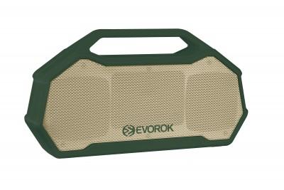 Bocina Portátil Bluetooth Evorok TrailBlazer, 5 W * 2, Verde, 105 Hz-16 kHz TrailBlazer EV-927543 EAN 7506215927543UPC  - EVOROK