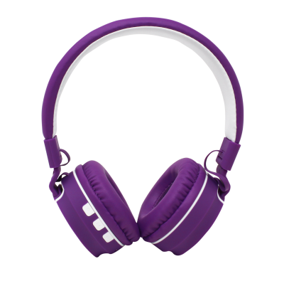 AUDIFONOS NECNON BLUETOOTH NBH-05 MANOS LIBRES MORADO NCAB050500 - NECNON