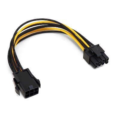 CABLE INTERNO DE ALIMENTACION A  DAPTADOR PCI EXPRESS 6 PINES A 8 P - BROBOTIX