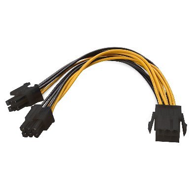 CABLE INTERNO ALIM PCIE  6PINS-SPLITTER - 6001448