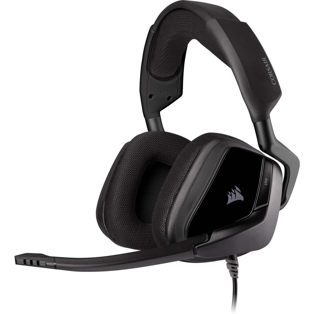 AUDIFONOS CORSAIR (CA-9011205-NA) VOID ELITE SURROUND NEGRO 7.1CH USB C/MIC COMP. PC - CA-9011205-NA