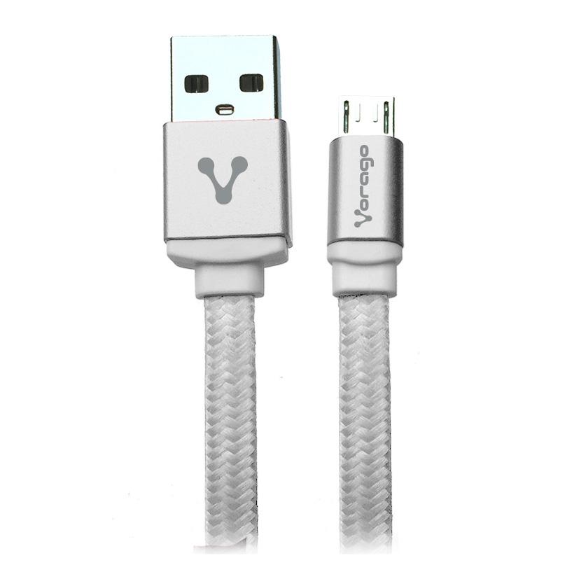 Cable Vorago Usb 2 0 A Micro Usb 1 Metros Blanco Cab 113 Wh - CAB-113_BLANCO