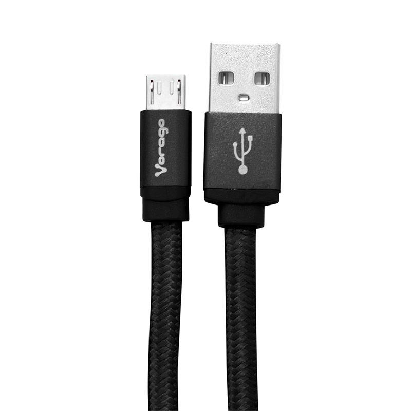 Cable Vorago Usb 2 0 A Micro Usb 2 Metros Negro Cab 212 - CAB-212-BK