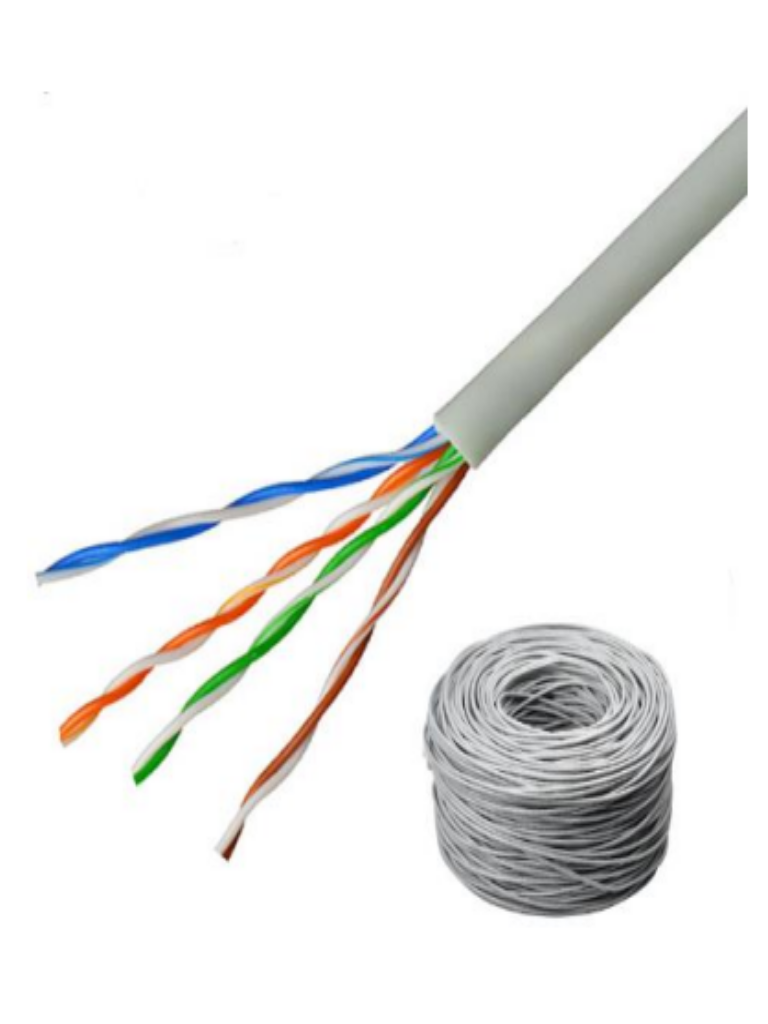 CABLE UTP SAXXON OUTPCAT5E100M 100%COBRE CATEG 5E GRIS INTERIOR 100M F - SAX-TVD119046