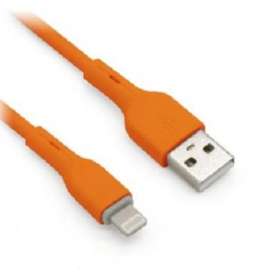 Cable Lightning BROBOTIX 963134, USB V2.0., Lightning., Naranja, 1m 963134 963134EAN 7503027963134UPC  - BROBOTIX