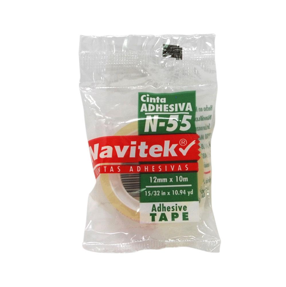 CINTA Adhesiva NAVITEK N55 CORTE FACIL 12X10 mm 80551201000 PZAS/ CAJA 500 Piezas por caja - NAVITEK