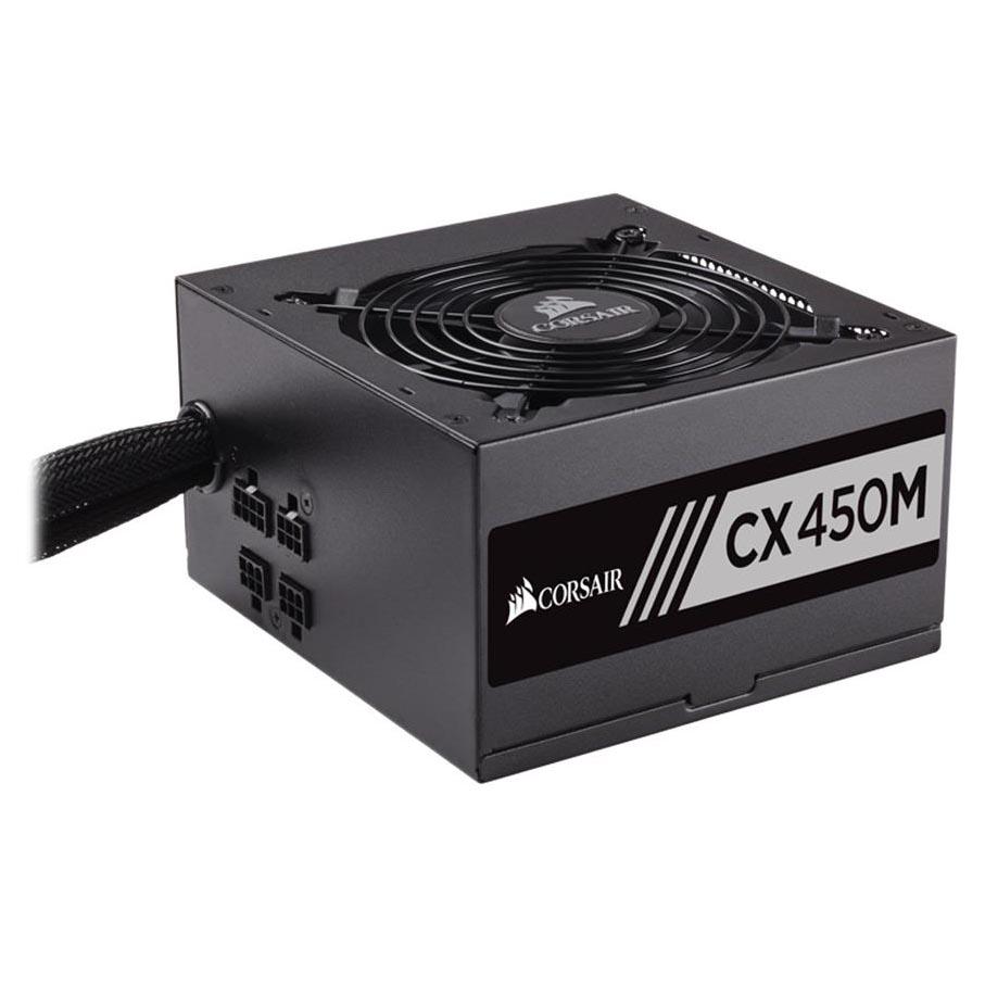 FUENTE DE PODER CORSAIR CX450M 450W SM 80 PLUS BRONZE CP-9020101-NA - CP-9020101-NA