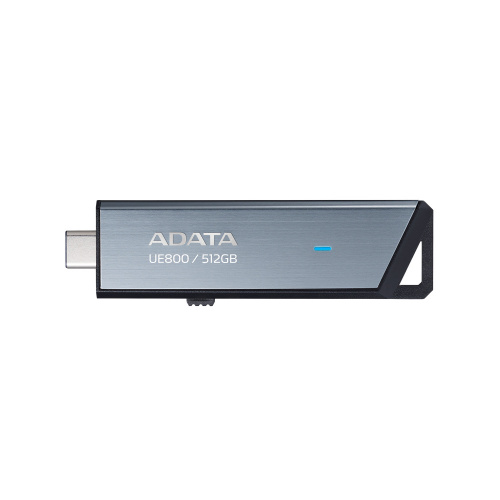 MEMORIA USB ADATA AELI-UE800-512G-CSG 512GB PLATA METALICA USB 3.2 TIPO C - ADATA
