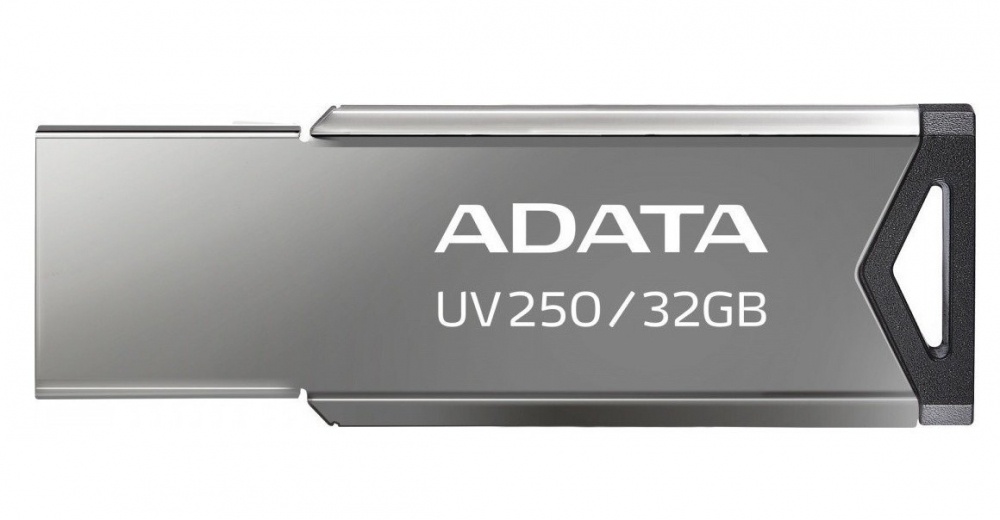 MEMORIA USB ADATA AUV250-32G-RBK 32GB PLATA 2.0 - UV250BK-32G