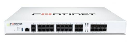 Firewall Fortinet con Firewall FortiGate 200F + 24x7 FortiCare and FortiGuard UTP 1 Año, Alámbrico, 27Gbit/s, 16x RJ-45, 8x SFP, 4x SFP+ - FG-200F-BDL-950-12