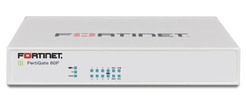 FortiGate80F Appliance Only 8 x GE RJ45 ports 2 x RJ45/SFP shared media WAN ports - FORTINET